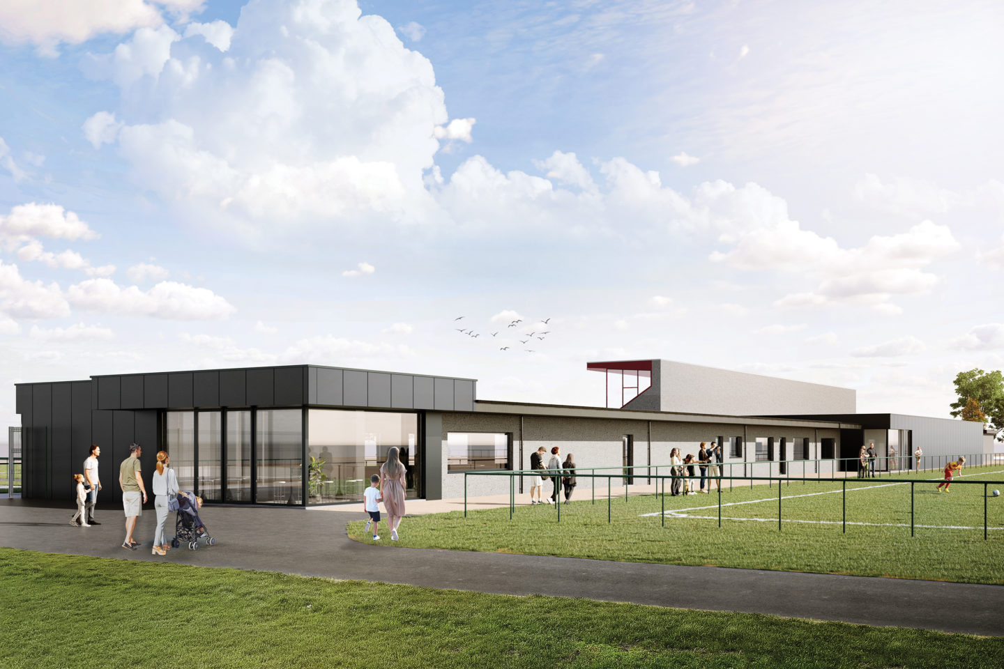 Wielfaert Projects - Football club new facilites 18.137